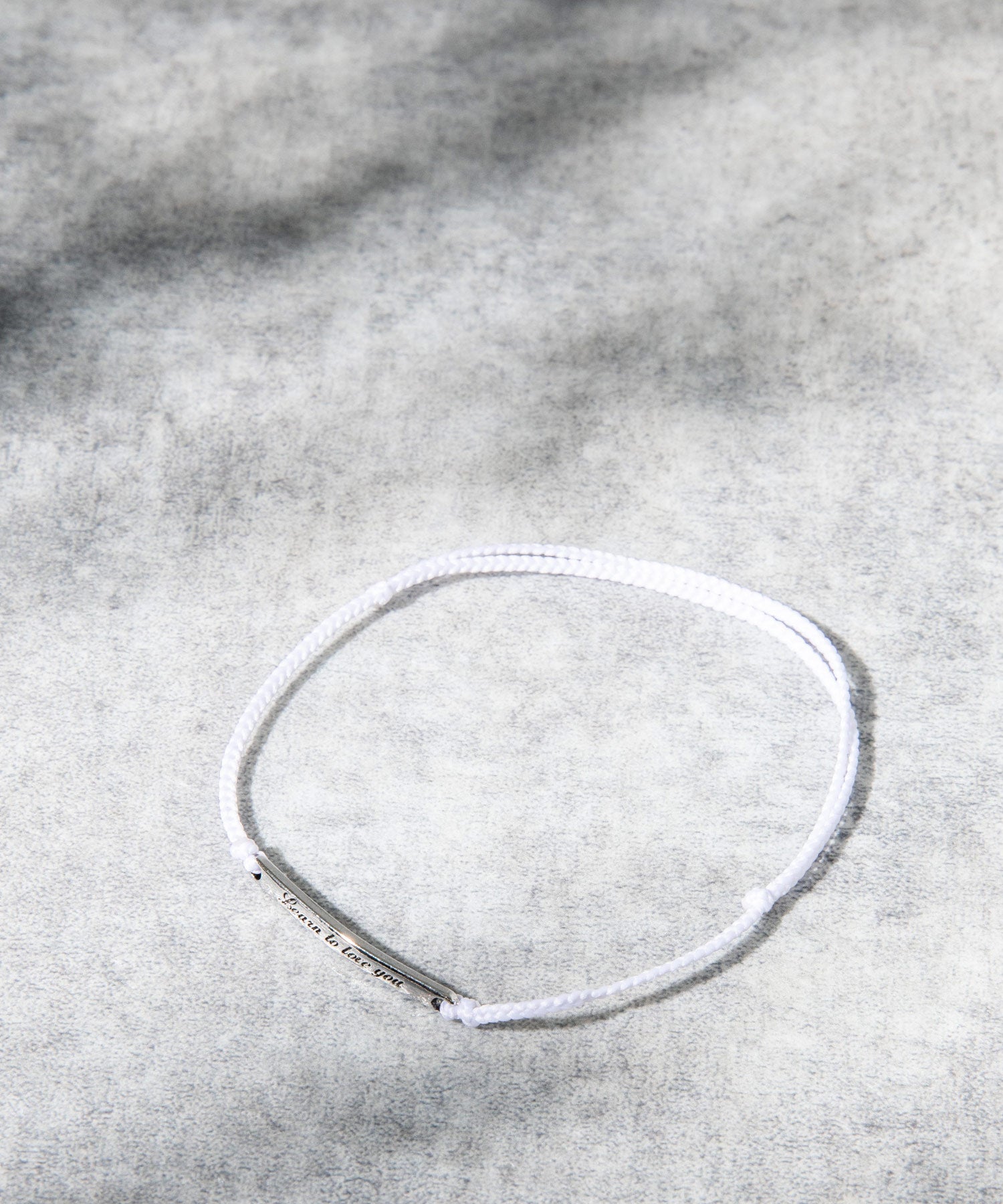 プレート チャーム アンクレット 9570