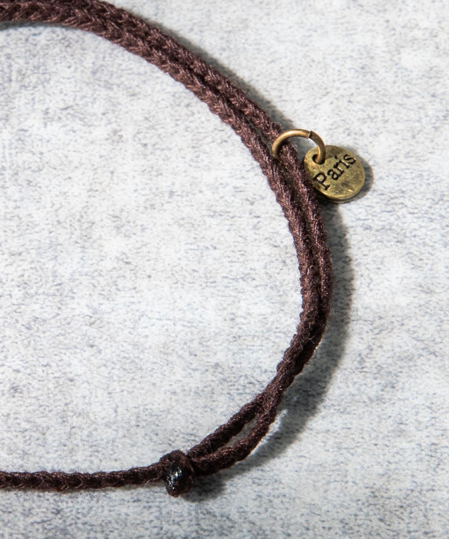 プレート チャーム アンクレット 9570