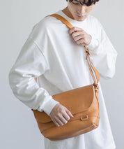 Butler Verner Sails バトラーバーナーセイルズ 日本製 国産本ヌメ革ショルダーバッグ JA-0918-3 1900