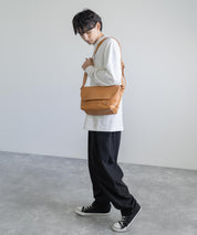 Butler Verner Sails バトラーバーナーセイルズ 日本製 国産本ヌメ革ショルダーバッグ JA-0918-3 1900