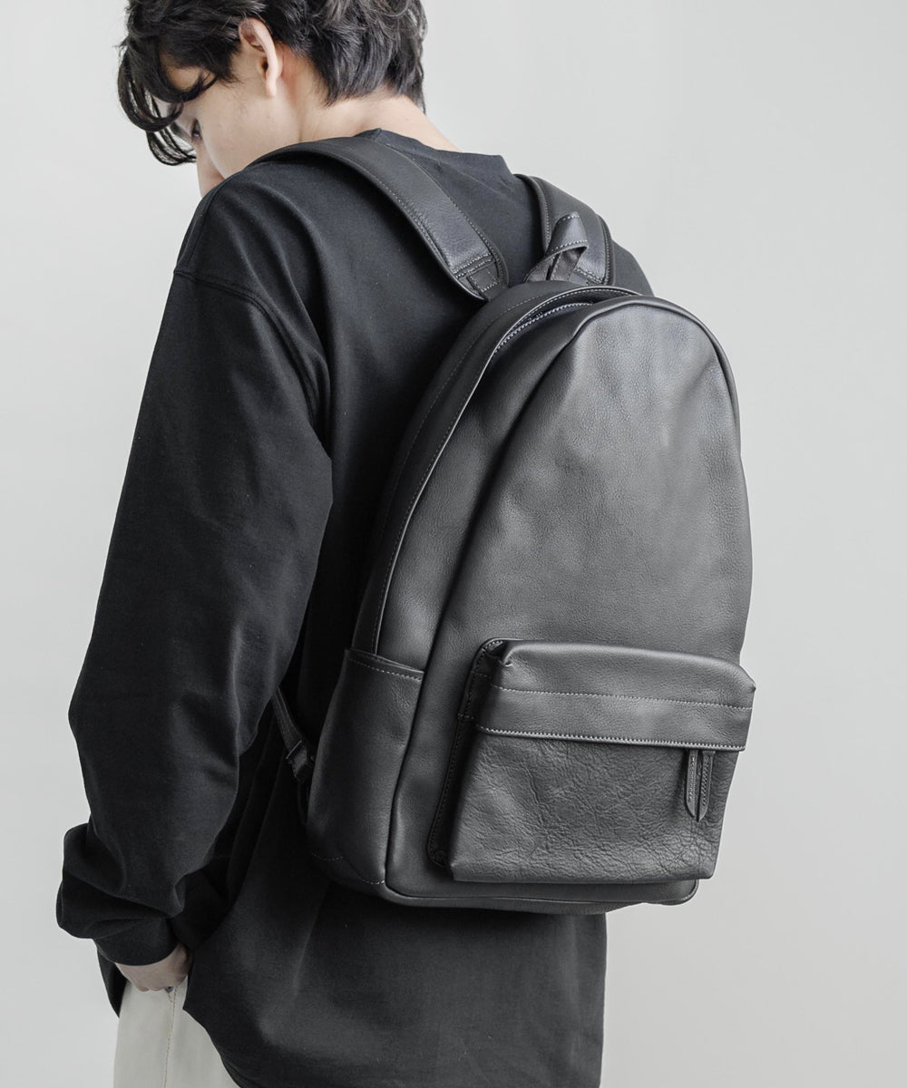 Butler Verner Sails バトラーバーナーセイルズ 日本製国産ヌメ革シュリンクレザーリュック JA-1992 7015