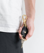 Butler Verner Sails バトラーバーナーセイルズ 日本製 国産ブラス×栃木レザーダブルキーホルダー JA-1897 11048