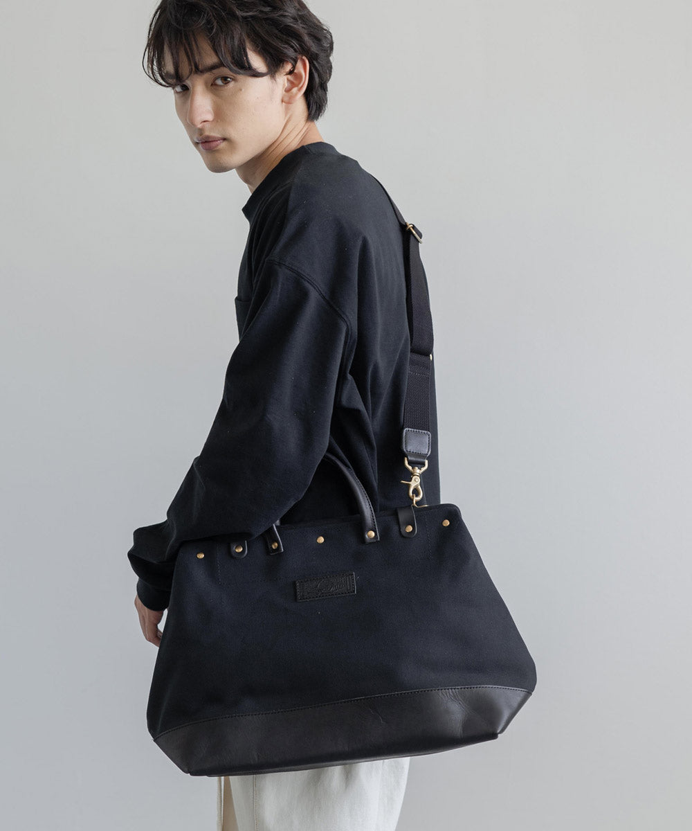 Butler Verner Sails バトラーバーナーセイルズ 日本製 国産 口金ワークボストン JA-0997-2 2269