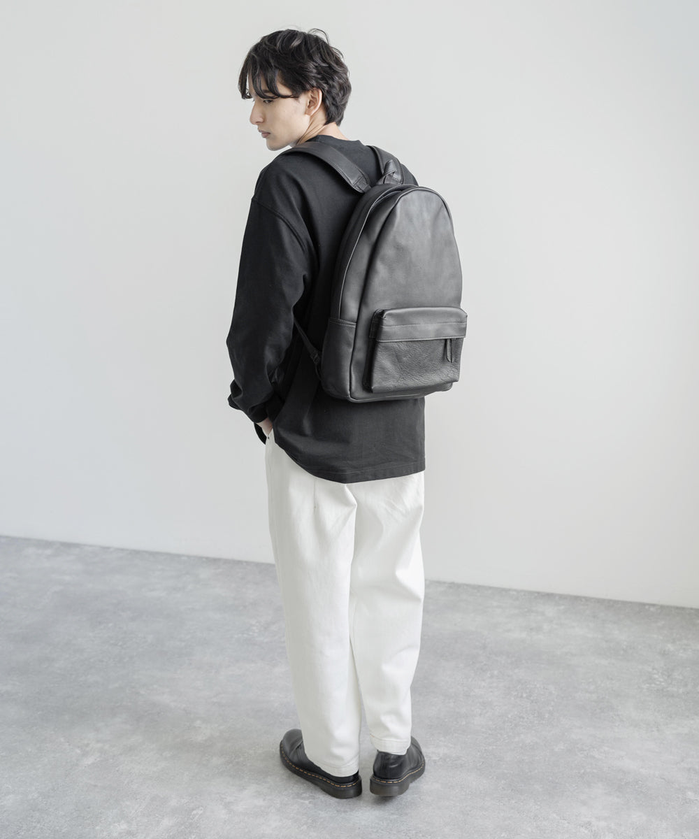 Butler Verner Sails バトラーバーナーセイルズ 日本製国産ヌメ革シュリンクレザーリュック JA-1992 7015