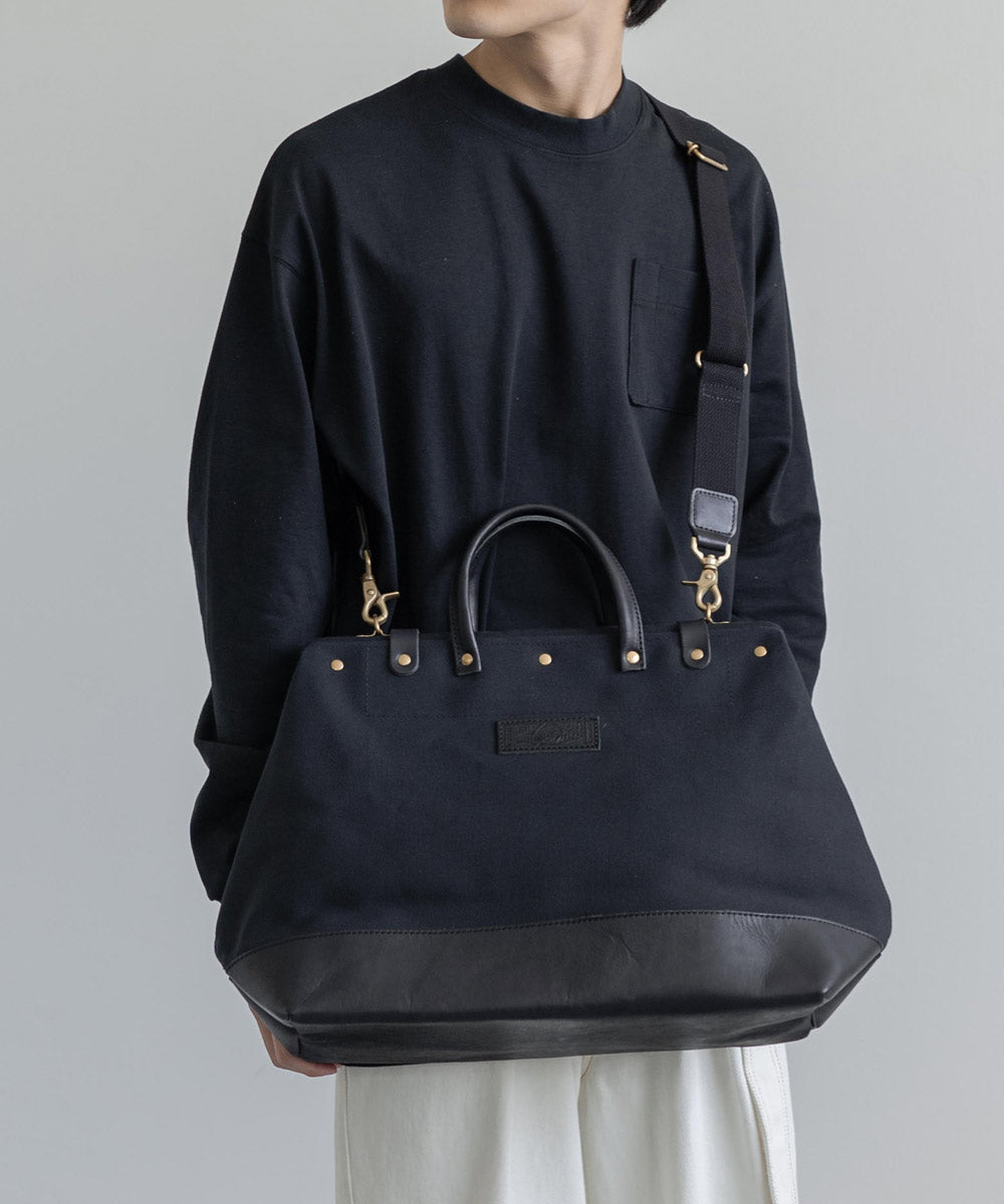 Butler Verner Sails バトラーバーナーセイルズ 日本製 国産 口金ワークボストン JA-0997-2 2269