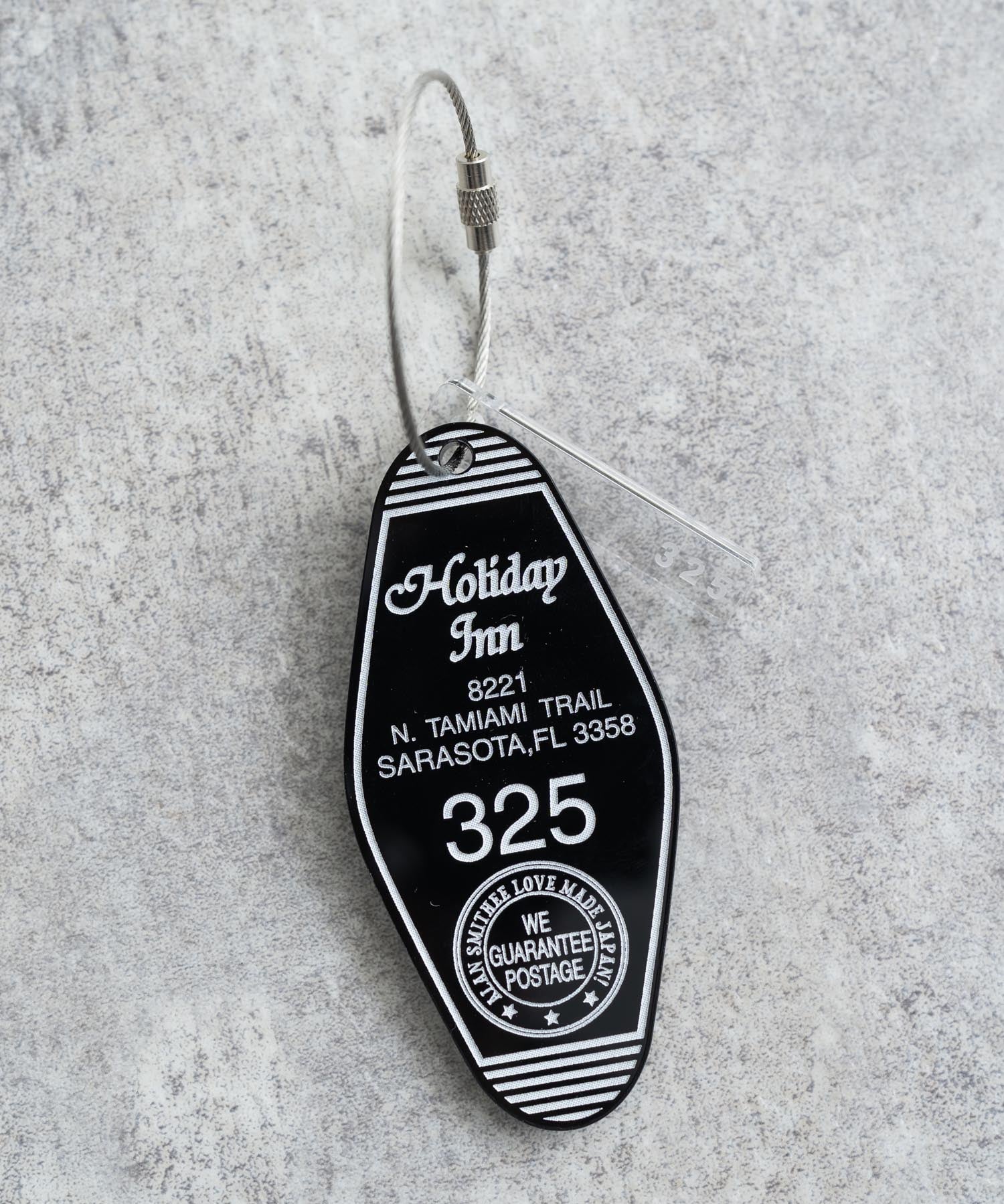 日本製 アクリルホテルキーリング ACRYLIC HOTEL KEY HOLDER(325) AW-1298-2 1938