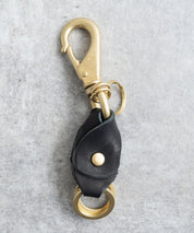 Butler Verner Sails バトラーバーナーセイルズ 日本製 国産ブラス×栃木レザーダブルキーホルダー JA-1897 11048