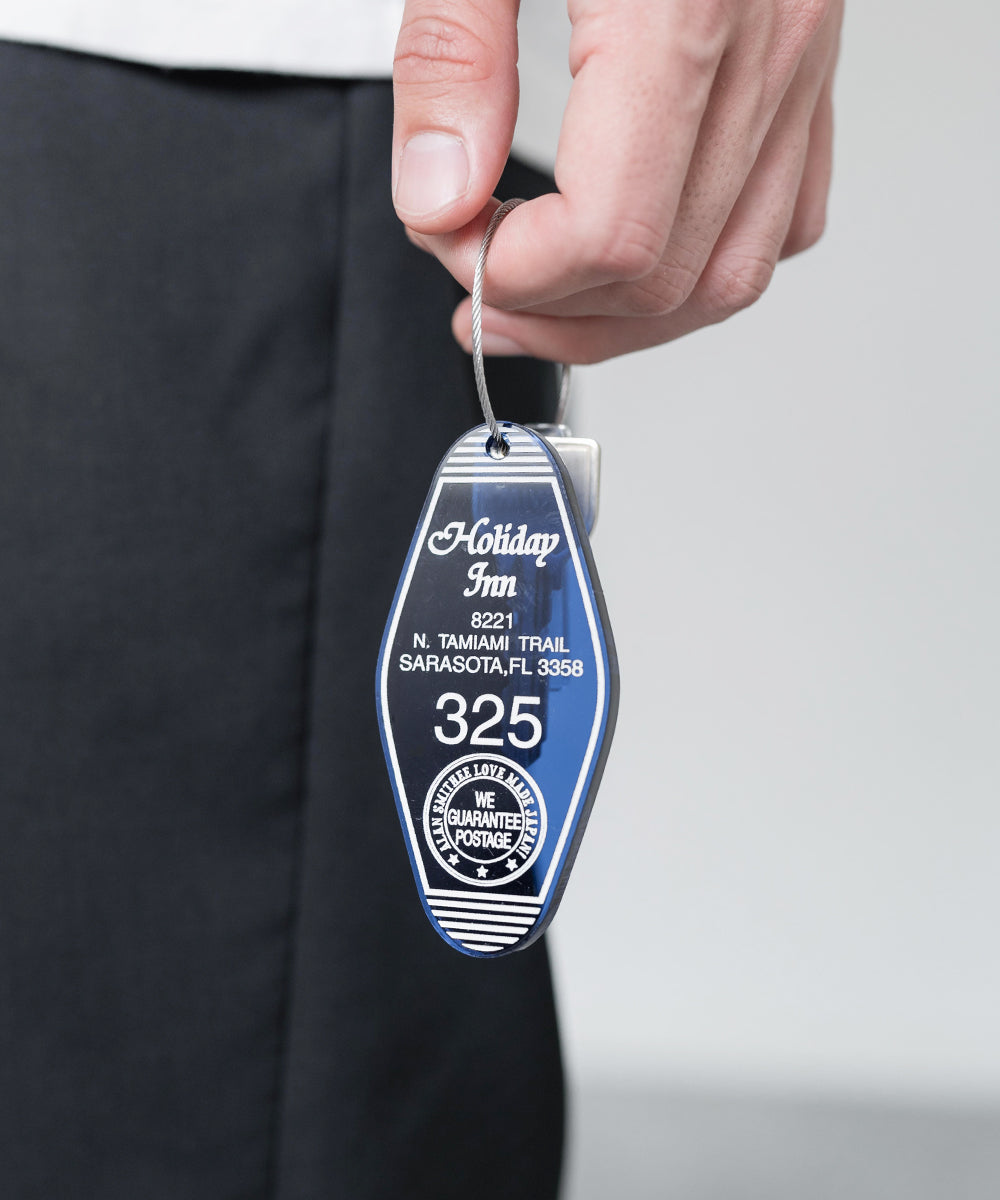 日本製 アクリルホテルキーリング ACRYLIC HOTEL KEY HOLDER(325) AW-1298-2 1938