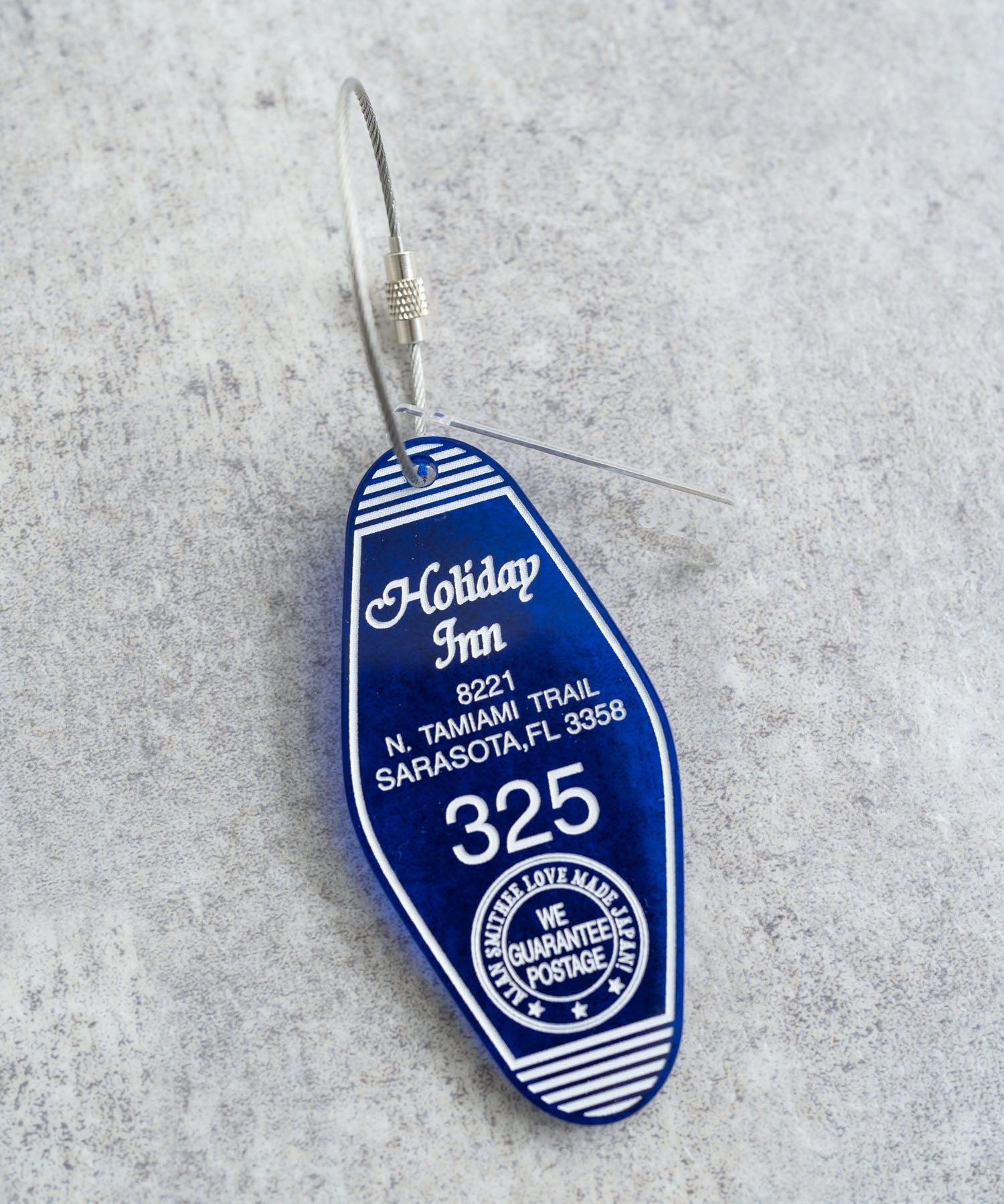 日本製 アクリルホテルキーリング ACRYLIC HOTEL KEY HOLDER(325) AW-1298-2 1938