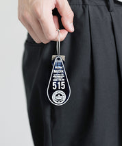 日本製 アクリルホテルキーリング ACRYLIC HOTEL KEY HOLDER(515) AW-1314-2 1939