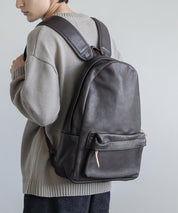 Butler Verner Sails バトラーバーナーセイルズ 日本製国産ヌメ革シュリンクレザーリュック JA-1992 7015