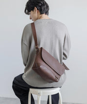 Butler Verner Sails バトラーバーナーセイルズ 日本製 国産本ヌメ革ショルダーバッグ JA-0918-3 1900