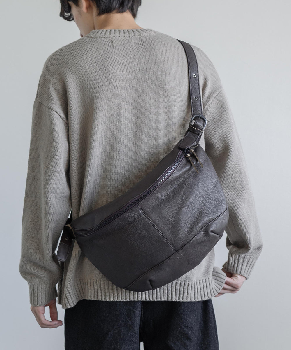 Butler Verner Sails バトラーバーナーセイルズ 日本製 国産 ヌメ革シュリンクワンショルダー JA-2045 7204