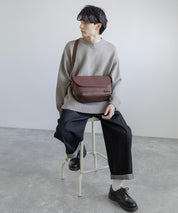 Butler Verner Sails バトラーバーナーセイルズ 日本製 国産本ヌメ革ショルダーバッグ JA-0918-3 1900