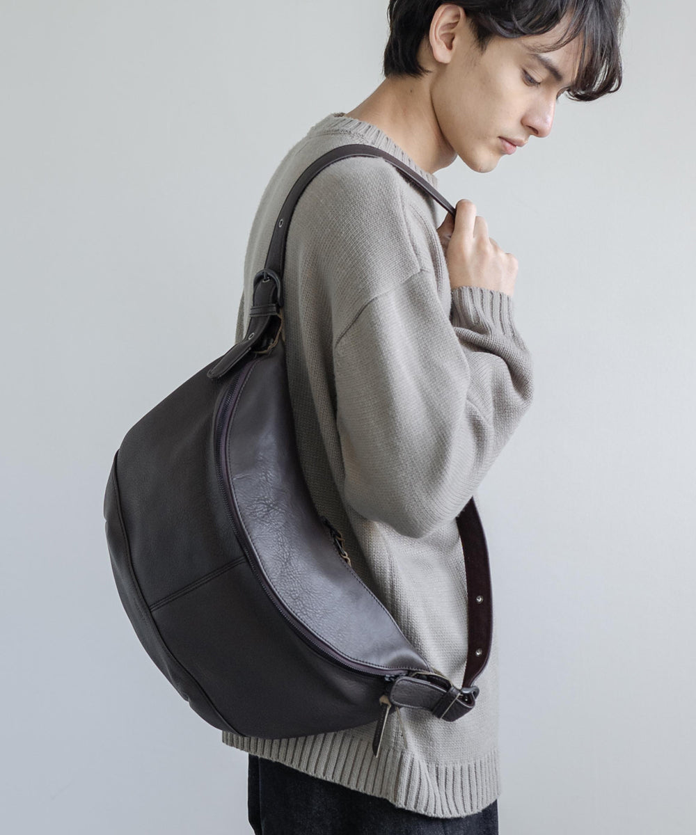 Butler Verner Sails バトラーバーナーセイルズ 日本製 国産 ヌメ革シュリンクワンショルダー JA-2045 7204