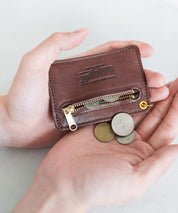 Butler Verner Sails バトラーバーナーセイルズ 日本製 ZIP付馬革パスケース JA-1182　11041