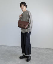 Butler Verner Sails バトラーバーナーセイルズ 日本製 国産本ヌメ革ショルダーバッグ JA-0918-3 1900