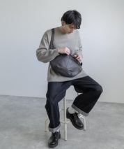 Butler Verner Sails バトラーバーナーセイルズ 日本製 国産 ヌメ革シュリンクワンショルダー JA-2045 7204