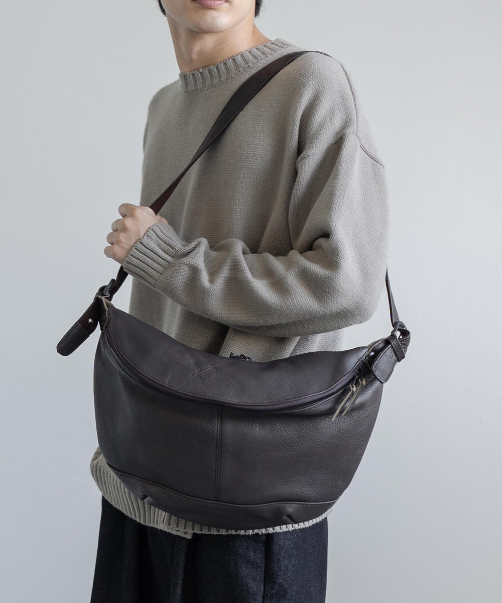 Butler Verner Sails バトラーバーナーセイルズ 日本製 国産 ヌメ革シュリンクワンショルダー JA-2045 7204