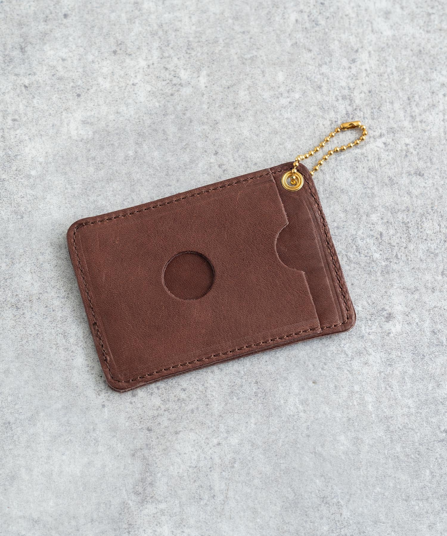 Butler Verner Sails バトラーバーナーセイルズ 日本製 ZIP付馬革パスケース JA-1182　11041