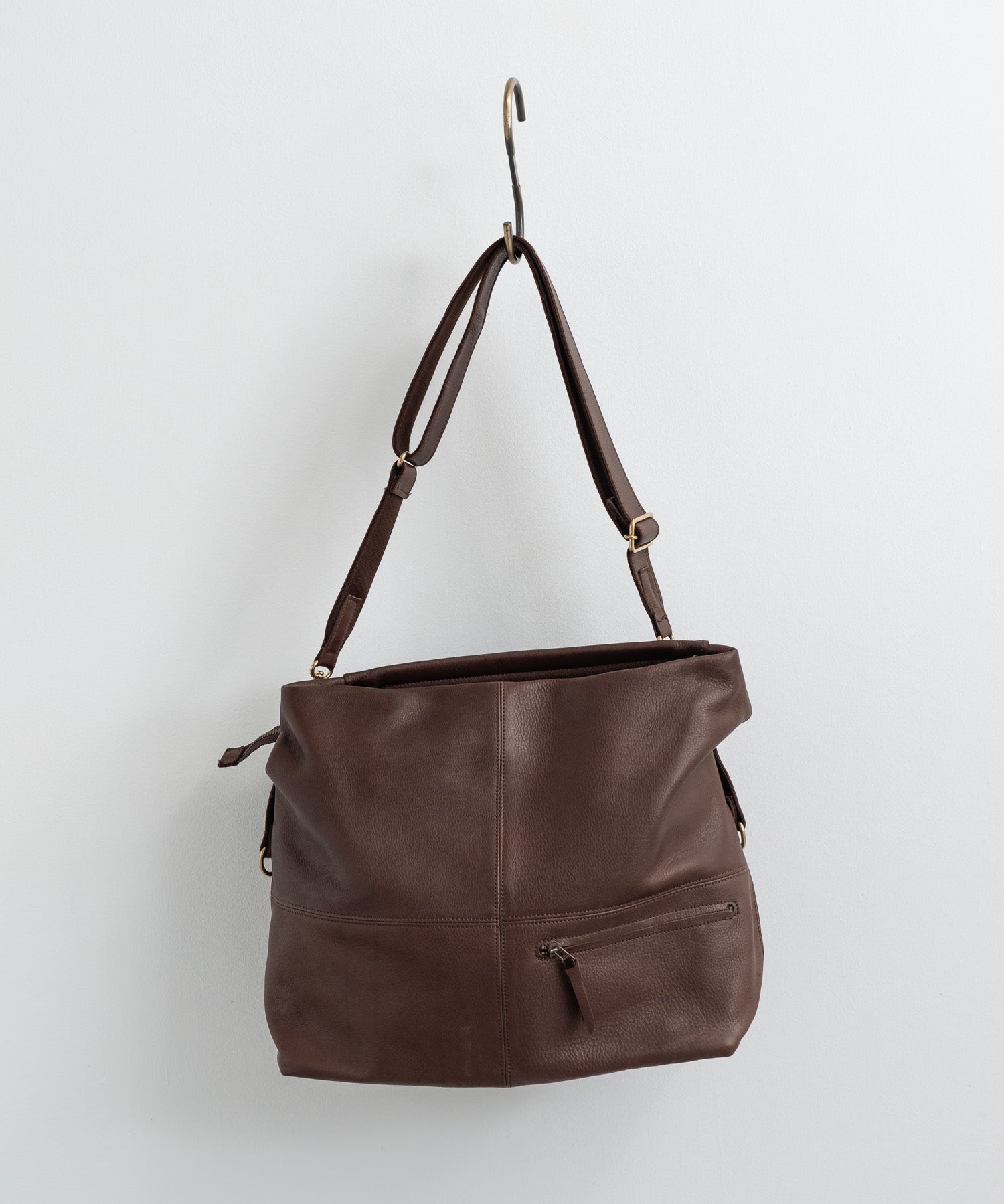 Butler Verner Sails バトラーバーナーセイルズ 日本製 国産オイルレザーエディターズショルダー2nd JA-2128 7834