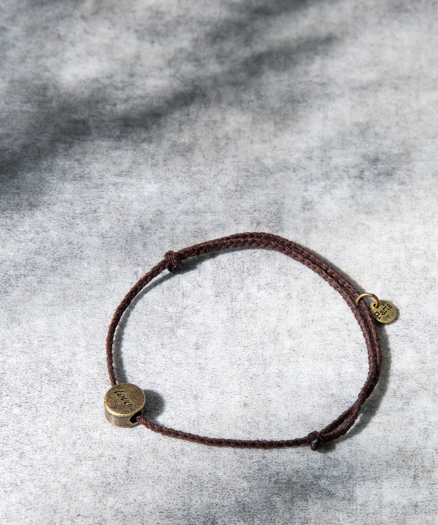 プレート チャーム アンクレット 9570