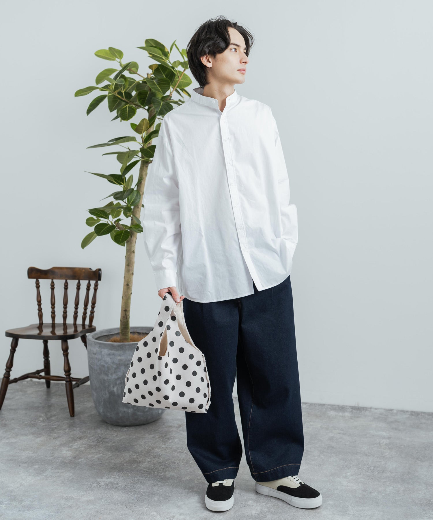 Butler Verner Sails バトラーバーナーセイルズ 日本製 国産 ムートンプリントトート JI-2736 12315