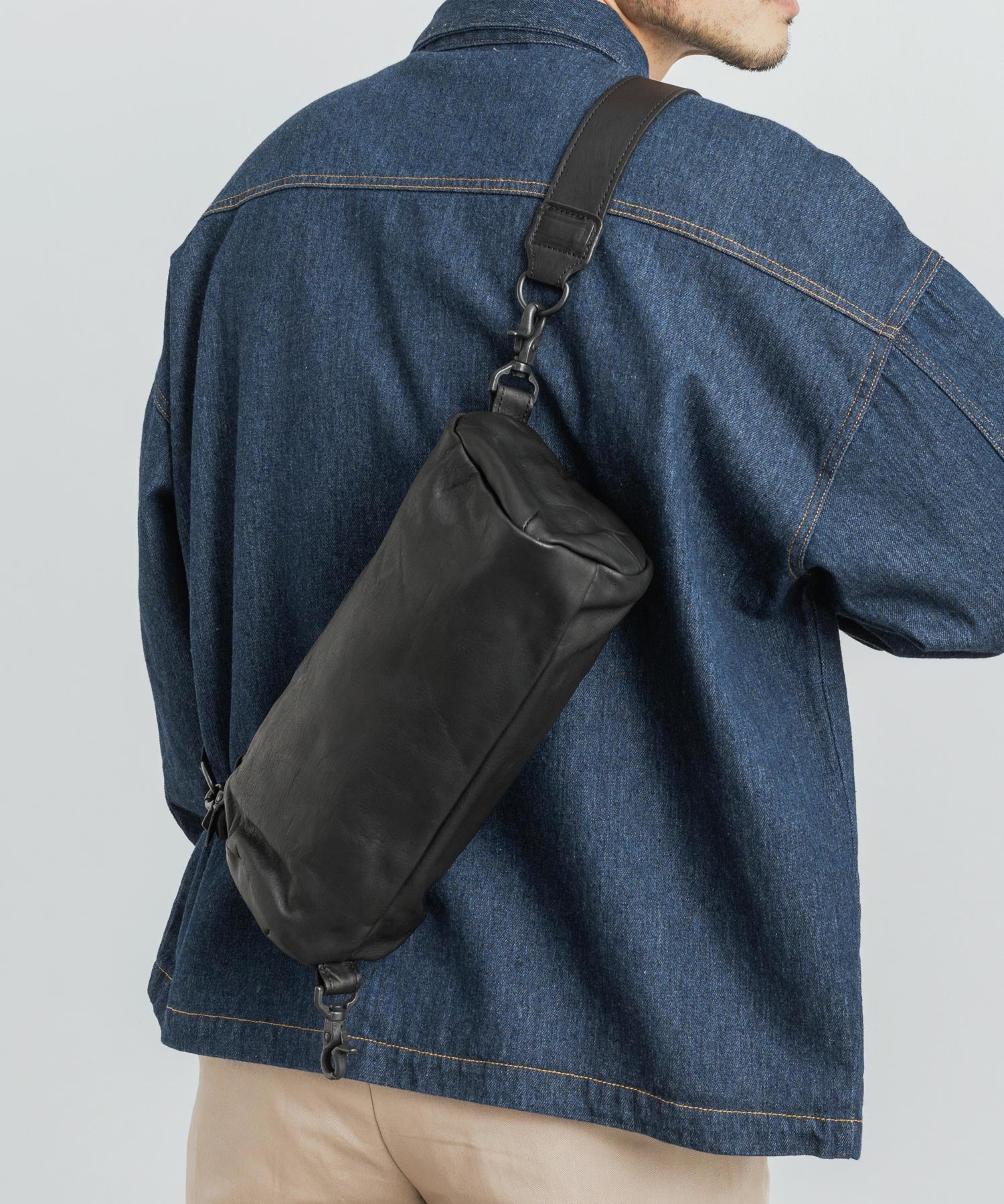 Butler Verner Sails バトラーバーナーセイルズ 日本製 国産馬革ロールショルダー JA-1059 6033