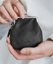 Butler Verner Sails バトラーバーナーセイルズ 日本製 国産ホースレザーがま口ミニウォレット JW-2715 12335