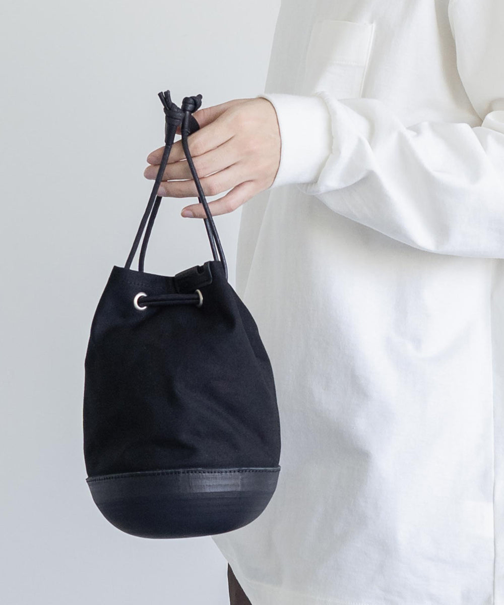 Butler Verner Sails バトラーバーナーセイルズ 日本製 国産 モールドレザー巾着ショルダー JA-2141 11034