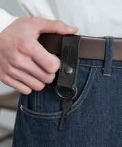 Butler Verner Sails バトラーバーナーセイルズ 日本製 国産 栃木レザーホルダーベルトキーホルダー JW-2473 12338