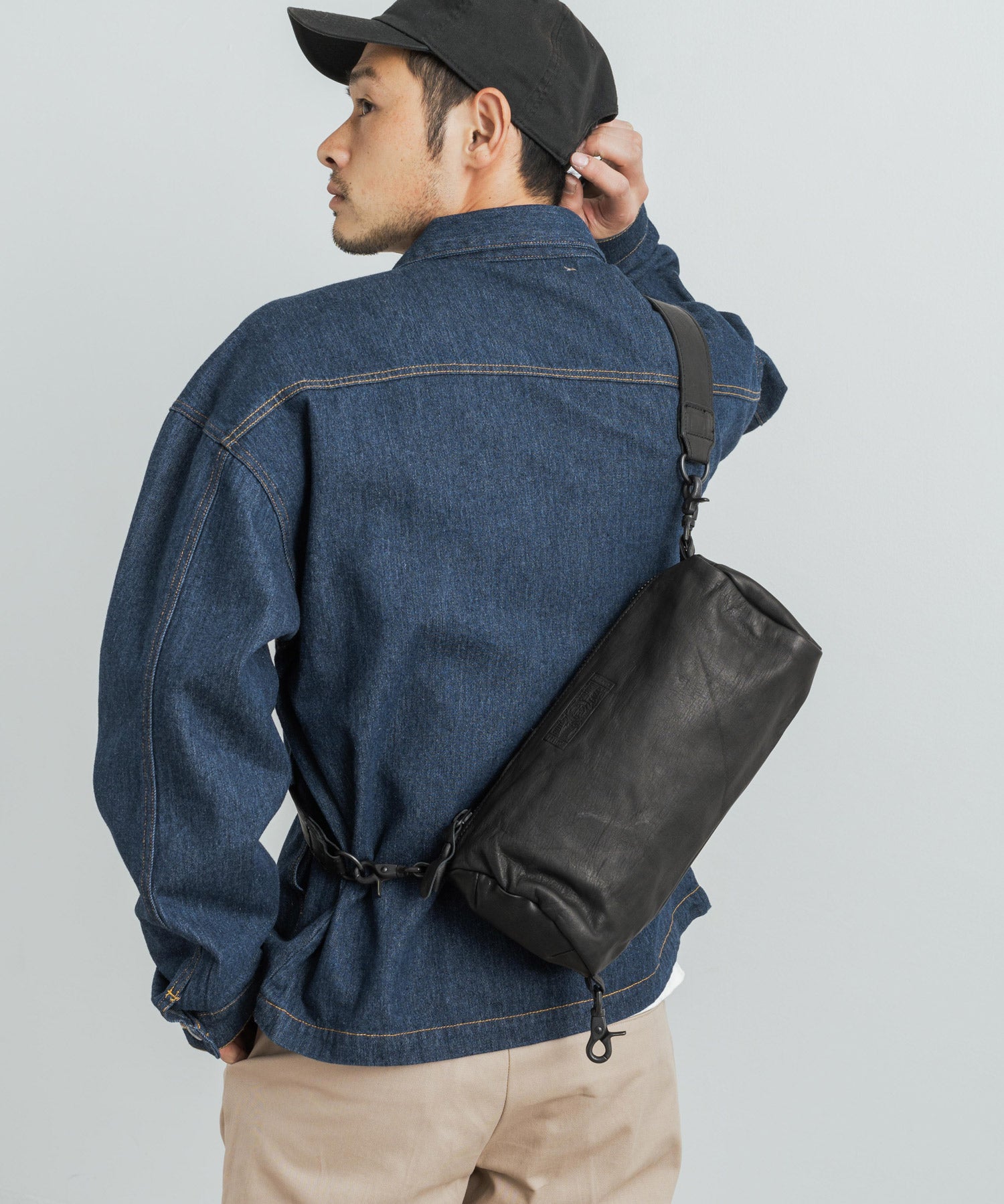 Butler Verner Sails バトラーバーナーセイルズ 日本製 国産馬革ロールショルダー JA-1059 6033