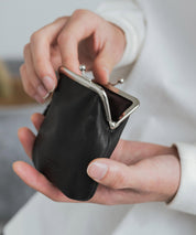 Butler Verner Sails バトラーバーナーセイルズ 日本製 国産ホースレザーがま口ミニウォレット JW-2715 12335