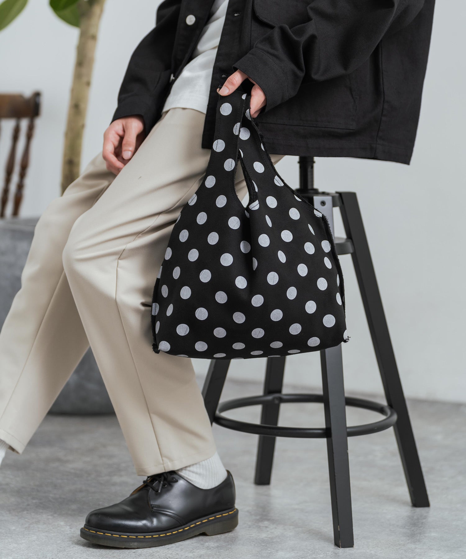 Butler Verner Sails バトラーバーナーセイルズ 日本製 国産 ムートンプリントトート JI-2736 12315