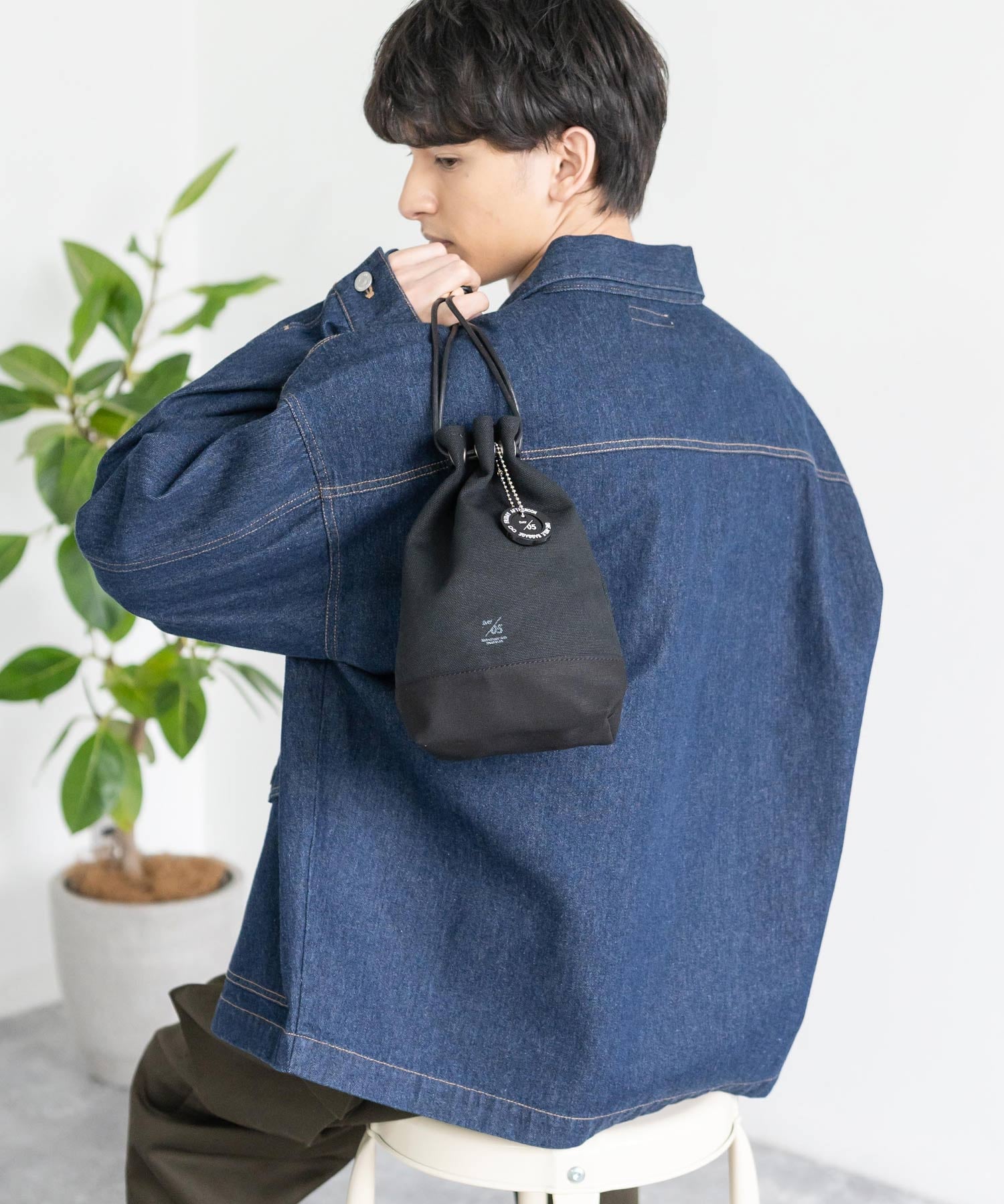 Butler Verner Sails バトラーバーナーセイルズ 日本製 国産キャンバス巾着トートバッグ JA-1979 6500