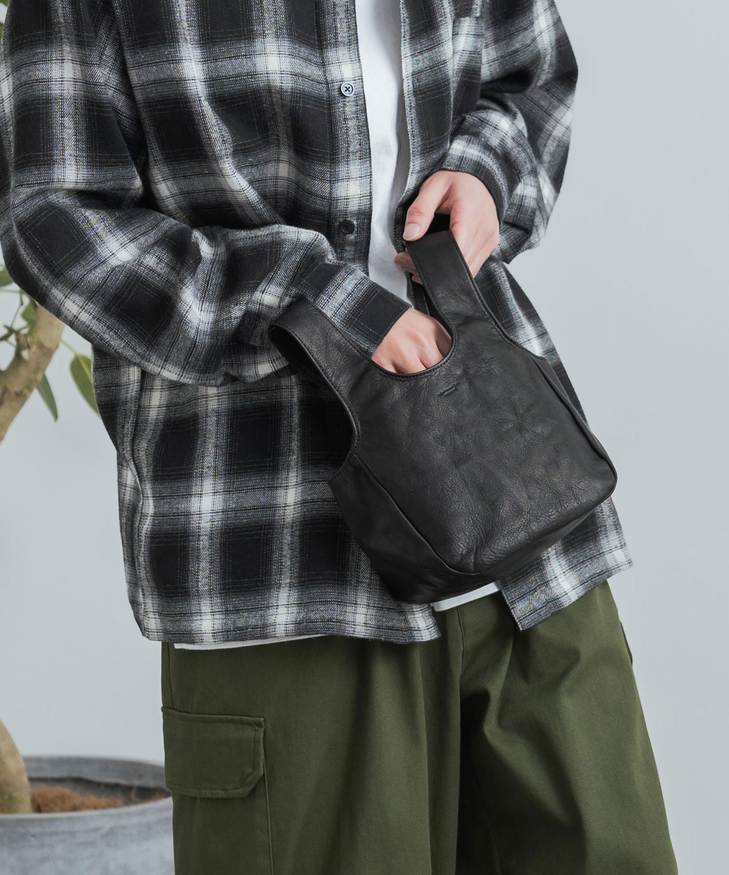 Butler Verner Sails バトラーバーナーセイルズ 日本製 国産 馬革シンプルミニトート JA-2664-22 12316