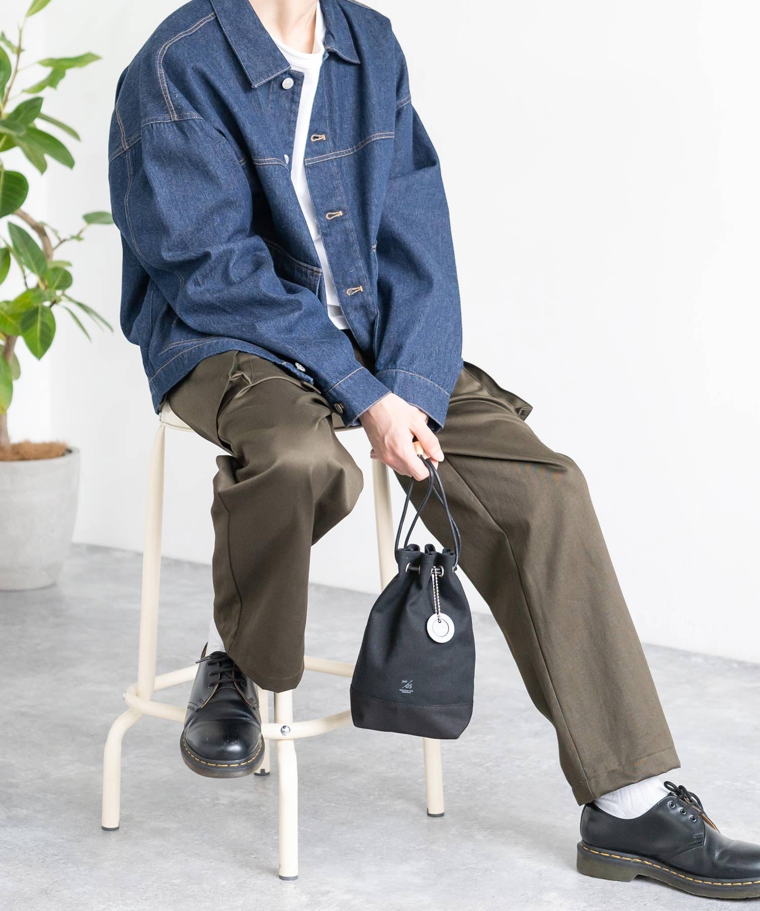 Butler Verner Sails バトラーバーナーセイルズ 日本製 国産キャンバス巾着トートバッグ JA-1979 6500