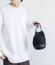 Butler Verner Sails バトラーバーナーセイルズ 日本製 国産 モールドレザー巾着ショルダー JA-2141 11034