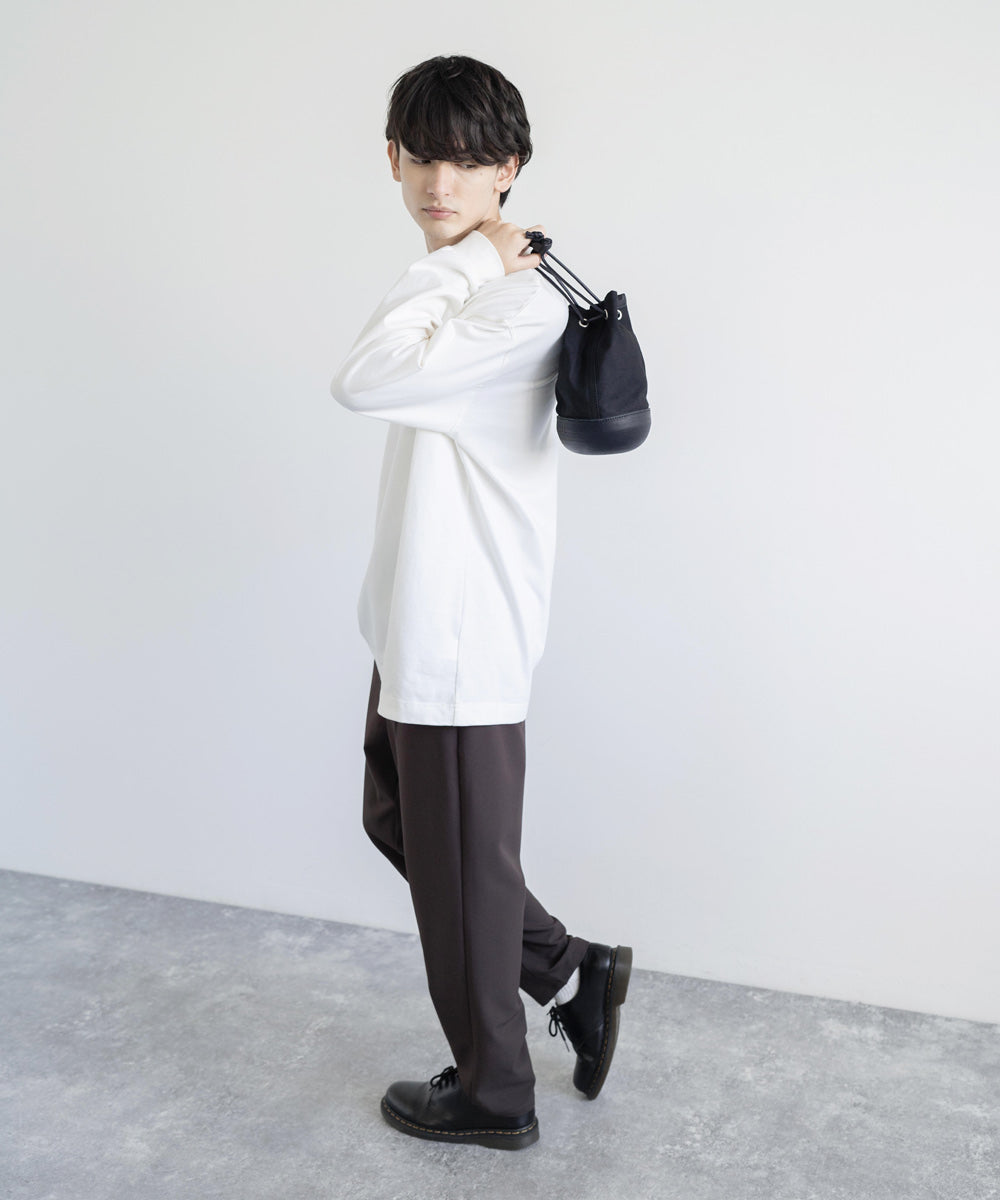 Butler Verner Sails バトラーバーナーセイルズ 日本製 国産 モールドレザー巾着ショルダー JA-2141 11034