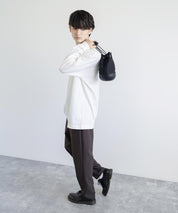 Butler Verner Sails バトラーバーナーセイルズ 日本製 国産 モールドレザー巾着ショルダー JA-2141 11034