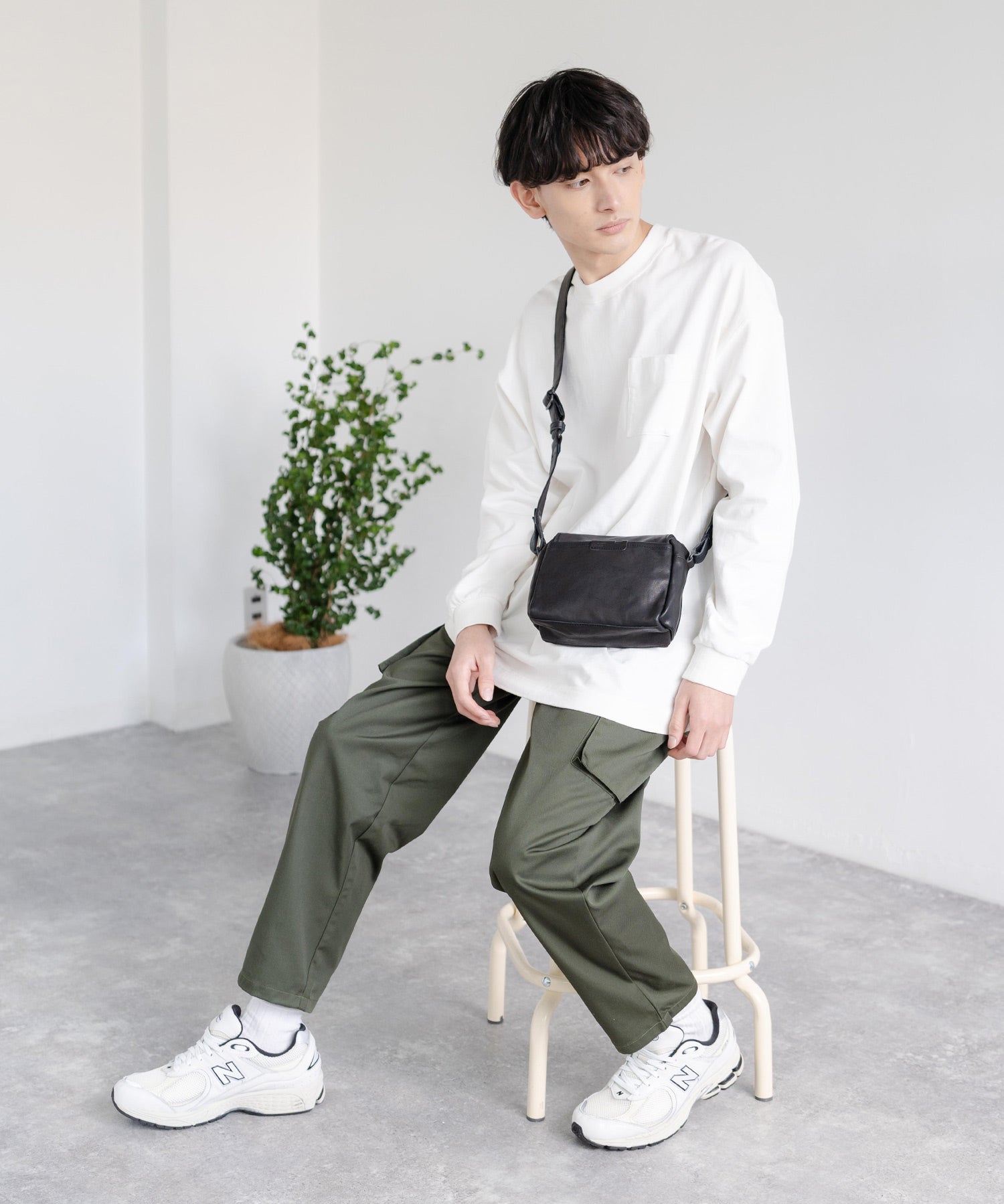 Butler Verner Sails バトラーバーナーセイルズ 日本製 国産フラップボックス馬革ショルダーバッグ JA-2597 11477