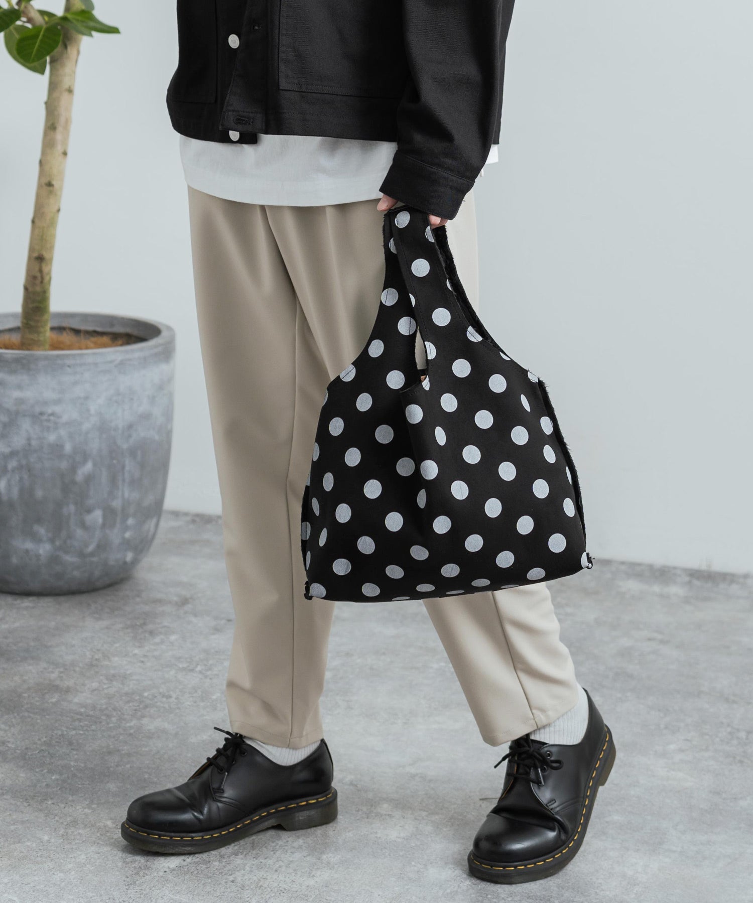 Butler Verner Sails バトラーバーナーセイルズ 日本製 国産 ムートンプリントトート JI-2736 12315