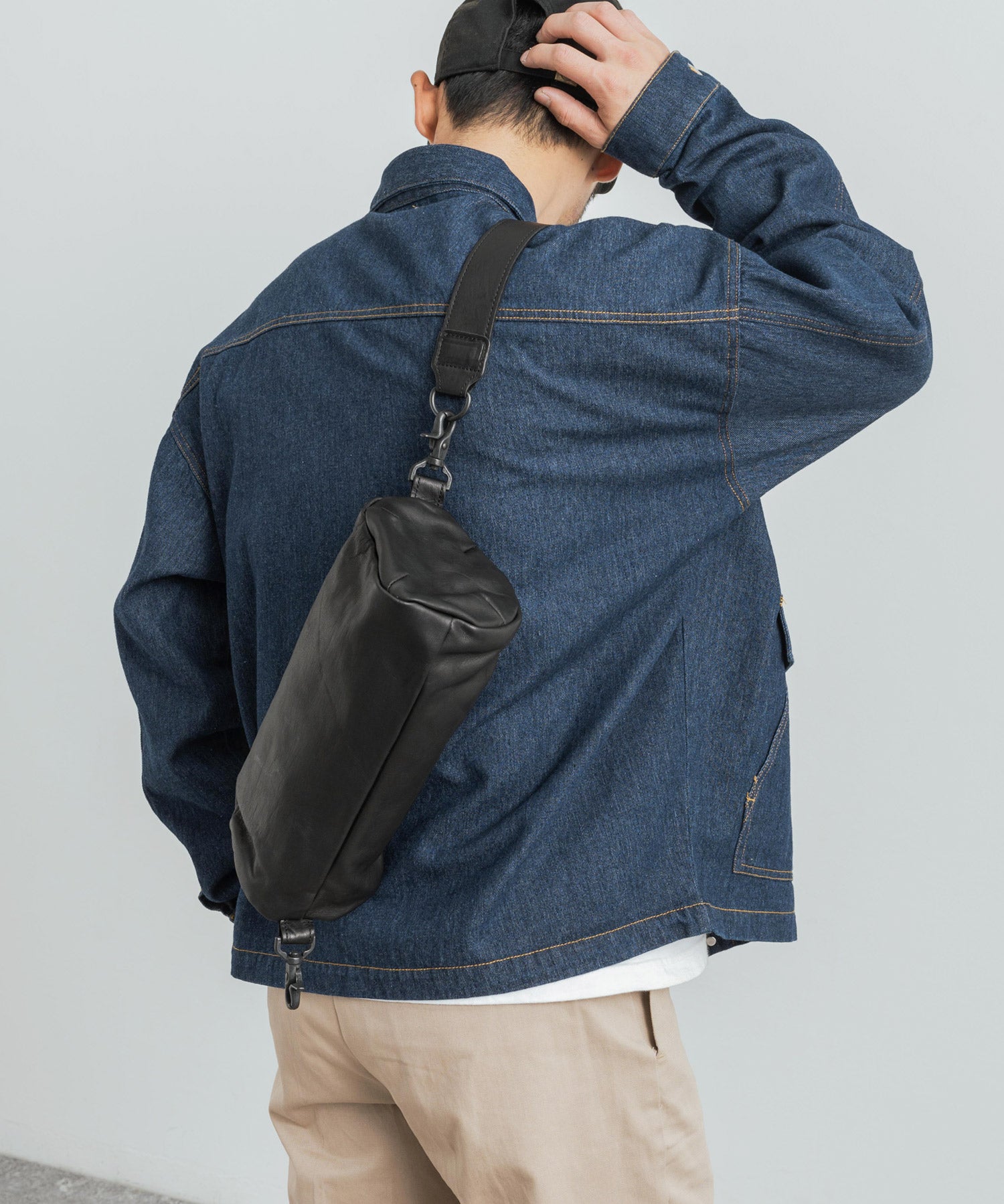 Butler Verner Sails バトラーバーナーセイルズ 日本製 国産馬革ロールショルダー JA-1059 6033