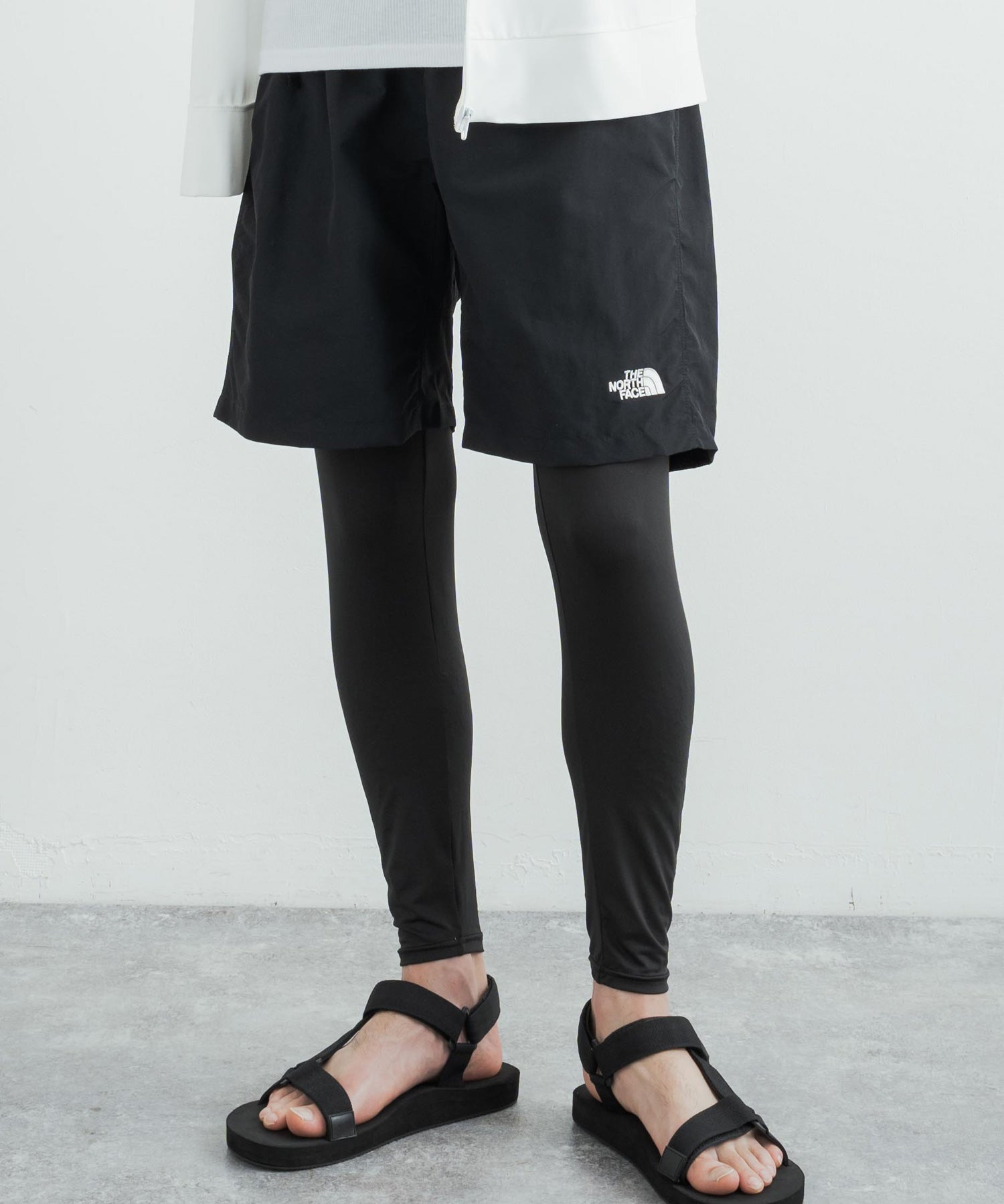 機能性ラッシュガード接触冷感レギンス UVカット 日焼け対策 11846