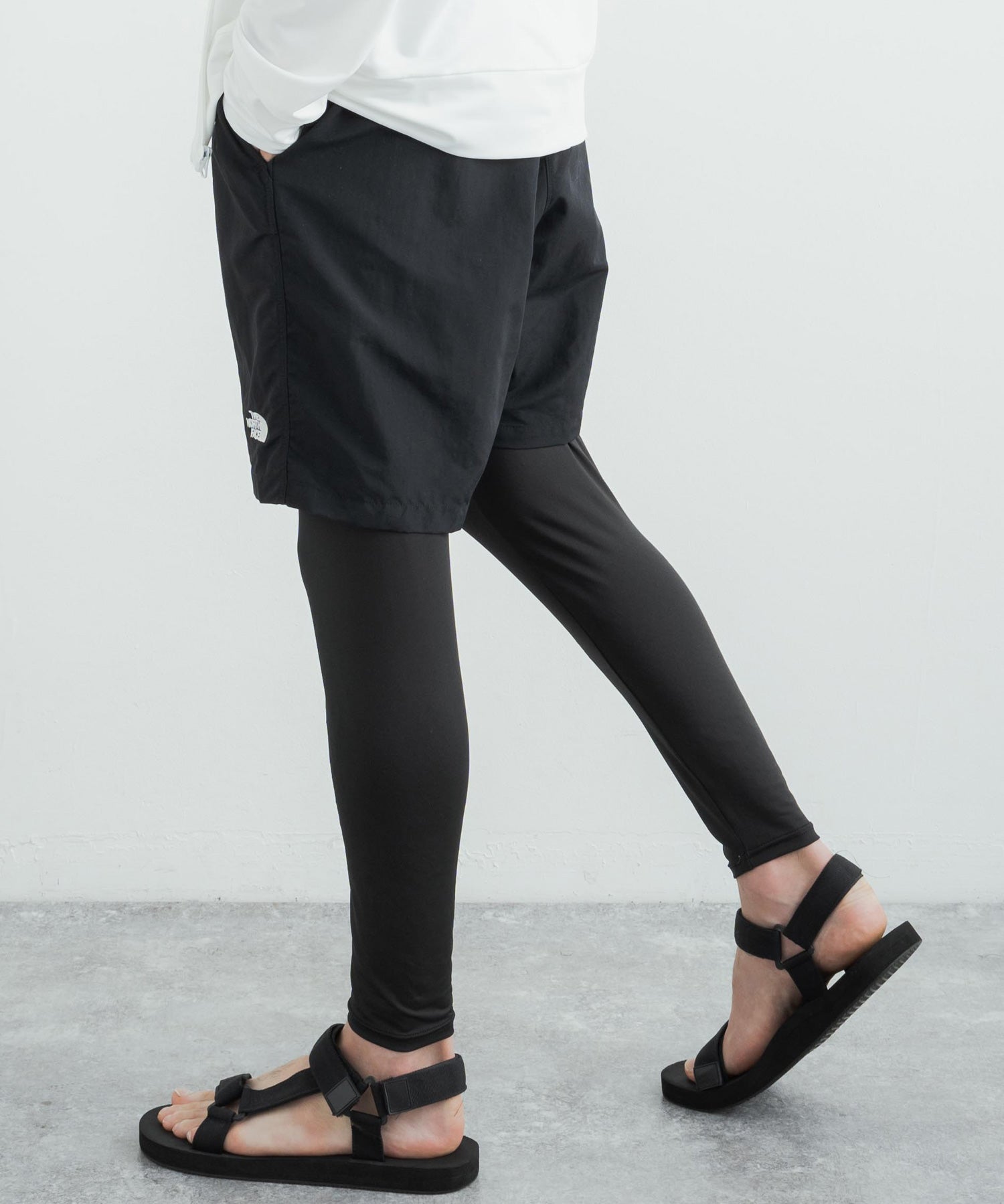 機能性ラッシュガード接触冷感レギンス UVカット 日焼け対策 11846