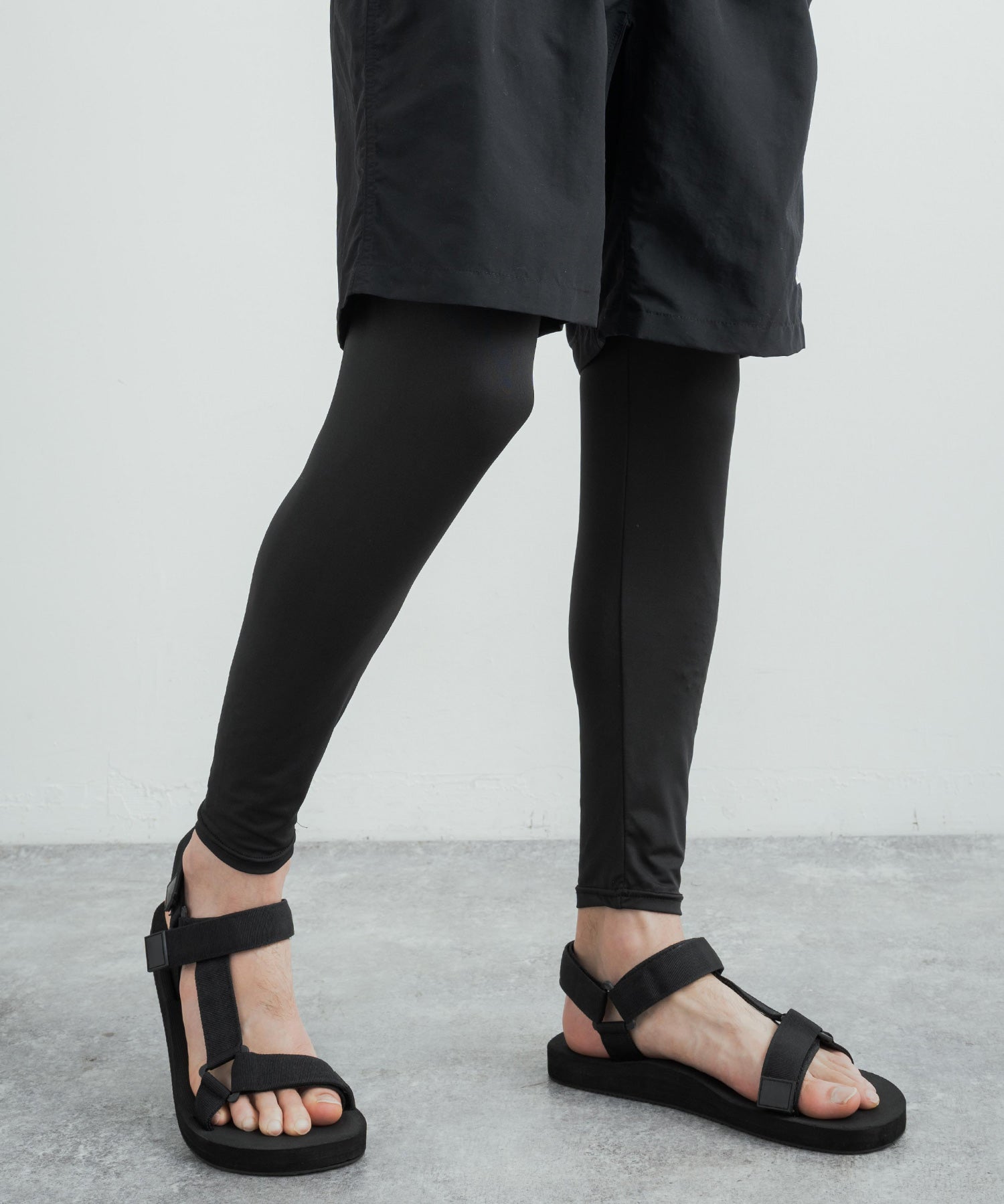 機能性ラッシュガード接触冷感レギンス UVカット 日焼け対策 11846