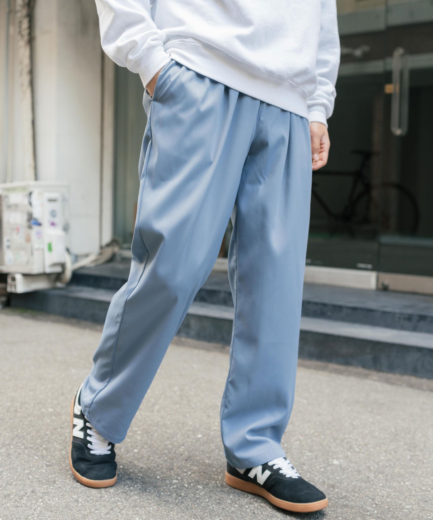 ワイドテーパード スケーターワークパンツ イージーシェフパンツ 11448