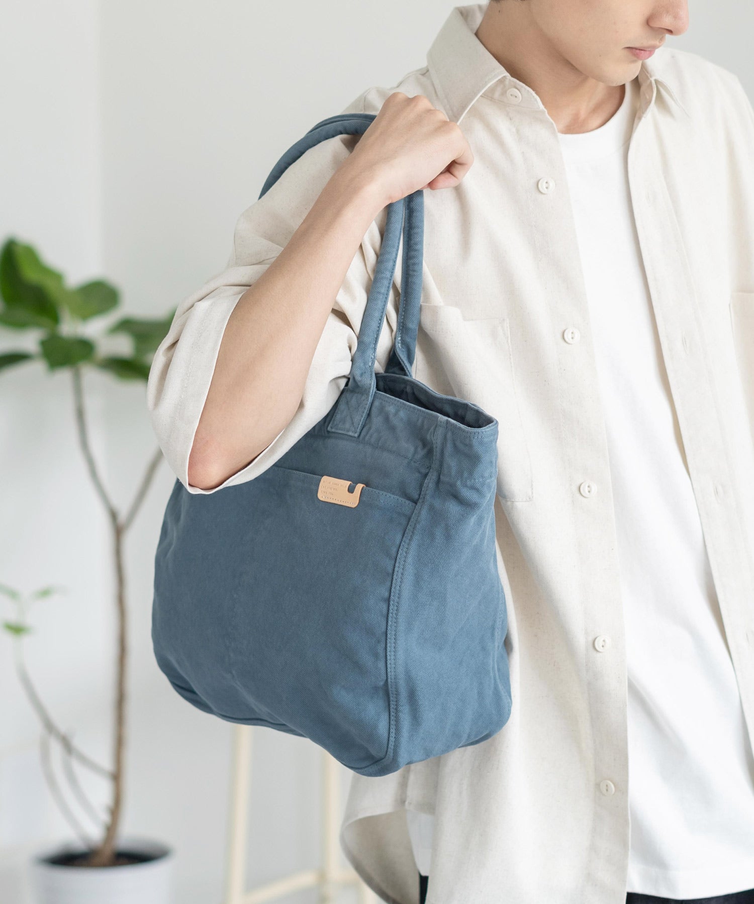 Butler Verner Sails バトラーバーナーセイルズ 日本製/国産 反応染め8号キャンバスサークルトート JA-2142-2 11023