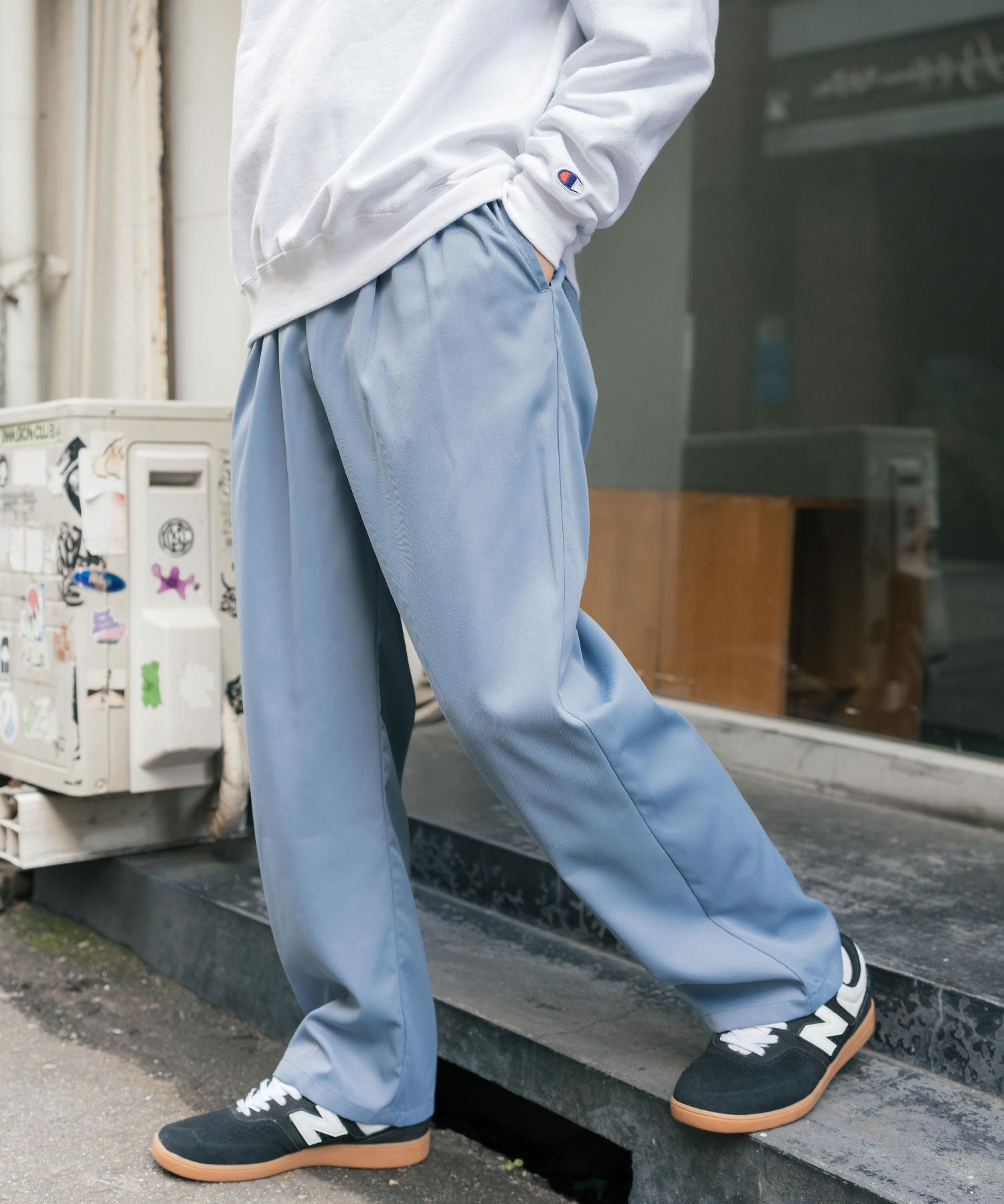 ワイドテーパード スケーターワークパンツ イージーシェフパンツ 11448