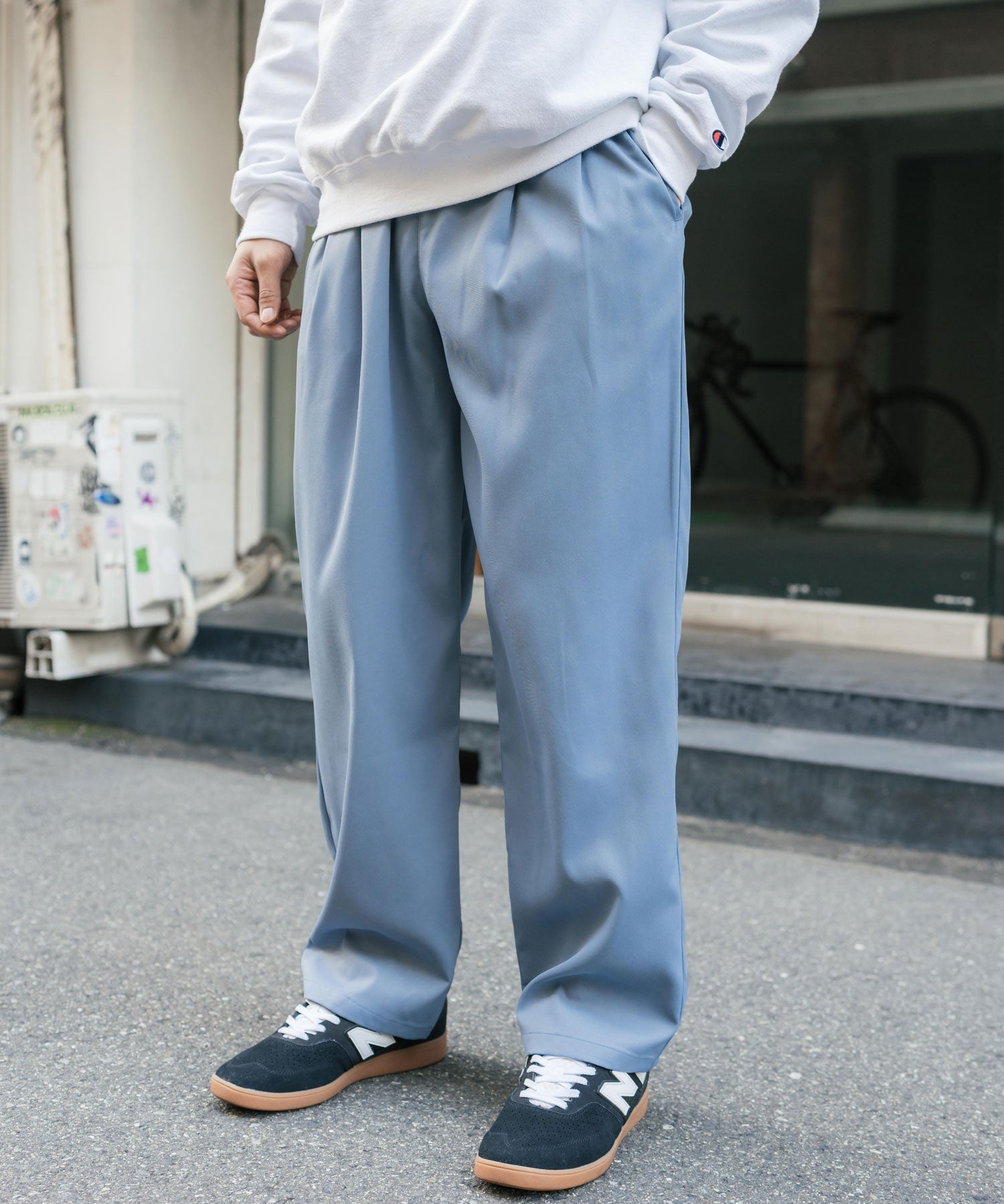 ワイドテーパード スケーターワークパンツ イージーシェフパンツ 11448